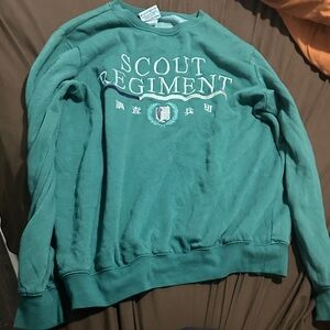 Men's Crewneck Sweater - Green